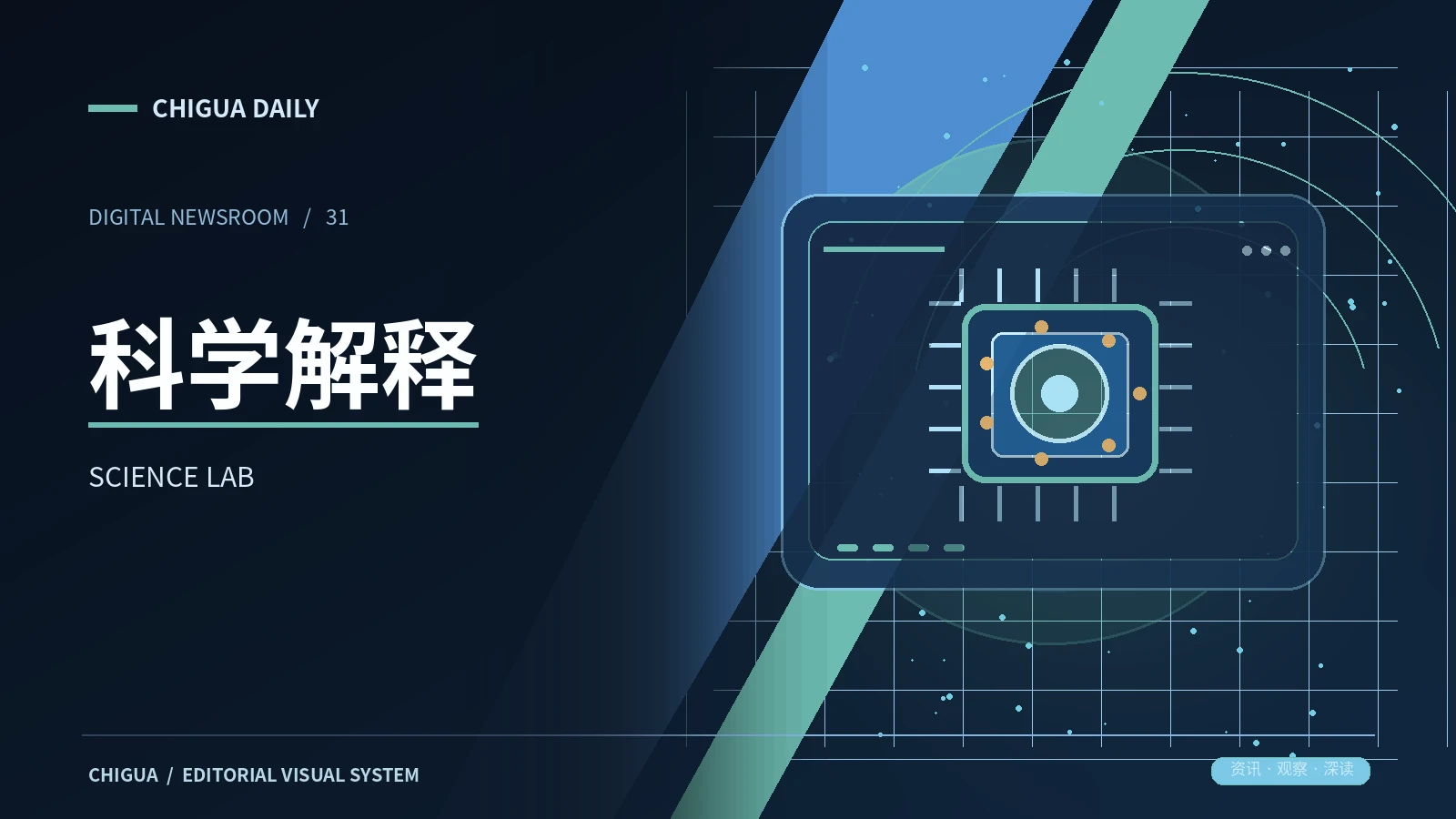 科学解释栏目视觉图